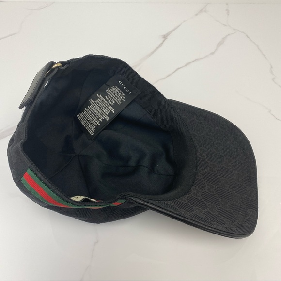 Gucci Original GG Canvas Baseball Hat with Web - Picture 6 of 9